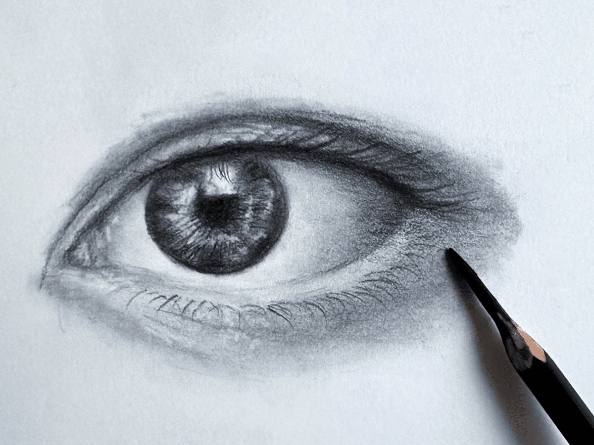 Tutorial Hd Drawing Eye Easy Eye Drawing JLHEID